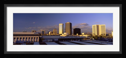 Framed Cityscape Phoenix AZ Print