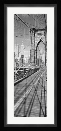 Framed Brooklyn Bridge Manhattan New York City NY USA Print