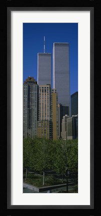 Framed World Trade Center, New York City Print