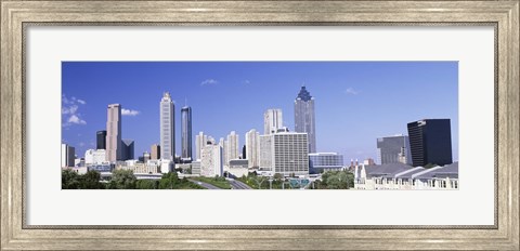 Framed Downtown Atlanta, Georgia, USA Print