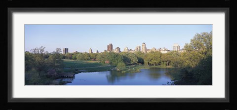 Framed Central Park, Upper East Side, NYC, New York City, New York State, USA Print