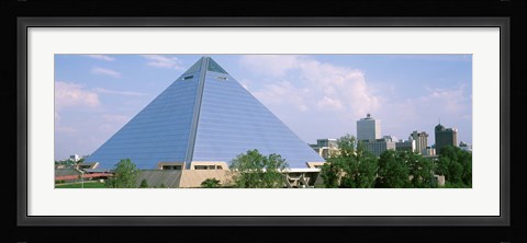 Framed USA, Tennessee, Memphis, The Pyramid Print