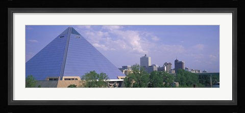 Framed Pyramid Memphis TN Print