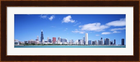 Framed Skyline, Chicago, Illinois, USA Print