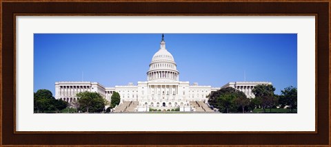 Framed US Capitol, Washington DC, District Of Columbia, USA Print