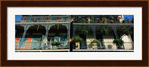 Framed Bourbon Street New Orleans LA Print
