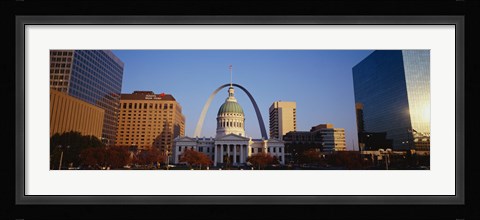 Framed Buildings in St. Louis MO Print