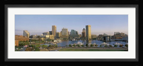 Framed Baltimore MD Print