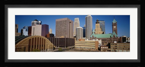 Framed Downtown Minneapolis MN Print