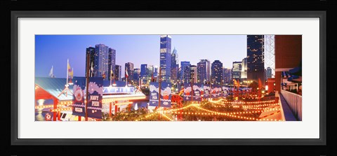 Framed Navy Pier Chicago IL Print