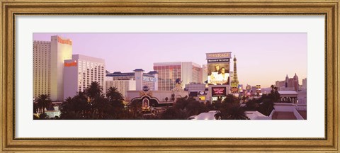 Framed Dusk Las Vegas NV Print