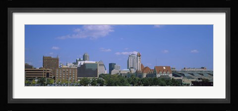 Framed Buildings in St Louis, Missouri Print