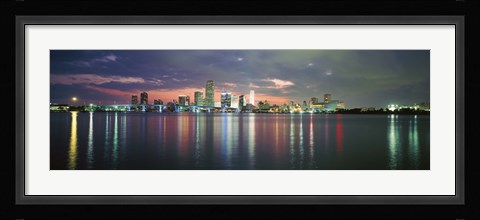 Framed USA, Florida, Miami Print
