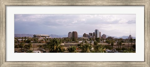 Framed USA, Arizona, Phoenix, High angle view of the city Print