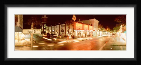 Framed Sloppy Joe's Bar, Duval Street, Key West, Florida, USA Print