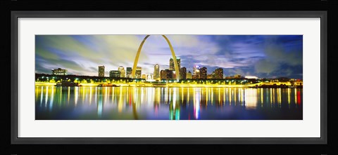 Framed Evening, St Louis, Missouri, USA Print