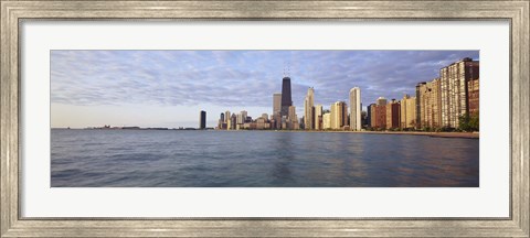 Framed Lake Michigan Chicago IL Print