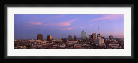 Framed Buildings in a city, Phoenix, Maricopa County, Arizona, USA Print