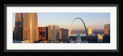 Framed St. Louis skyline Print