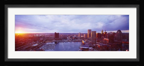 Framed Baltimore Maryland USA Print