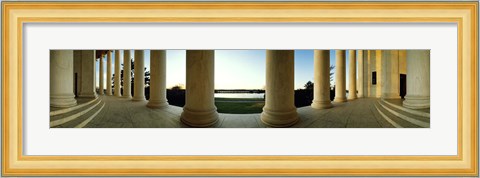 Framed Jefferson Memorial Washington DC Print