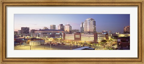 Framed Financial District, Phoenix, Arizona, USA Print