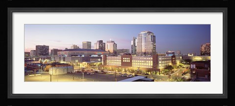 Framed Financial District, Phoenix, Arizona, USA Print