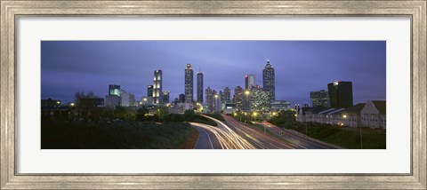 Framed Atlanta traffic, Georgia Print