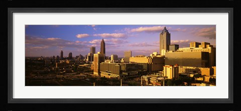 Framed Afternoon In Atlanta, Atlanta, Georgia, USA Print