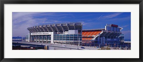 Framed Cleveland Browns Stadium Cleveland OH Print