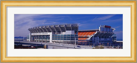 Framed Cleveland Browns Stadium Cleveland OH Print