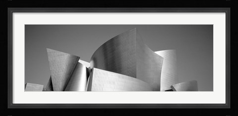Framed Low angle view of a building, Walt Disney Concert Hall, City of Los Angeles, California, USA Print
