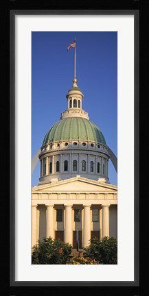 Framed US, Missouri, St. Louis, courthouse Print