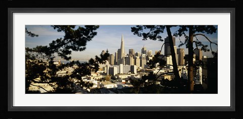 Framed View Of San Francisco, California Print