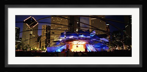Framed Pritzker Pavilion, Millennium Park, Chicago, Illinois, USA Print