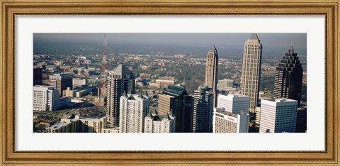 Framed Skyscrapers in Atlanta, Georgia, USA Print