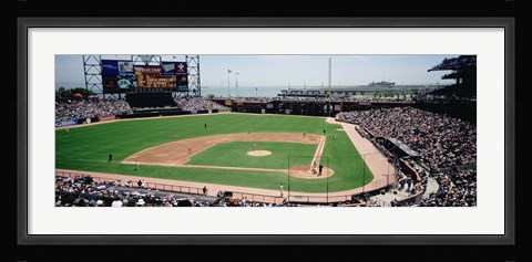 Framed Pac Bell Stadium, San Francisco, California Print