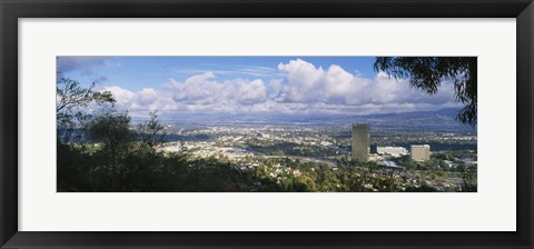 Framed Studio City, San Fernando Valley, Los Angeles, California Print
