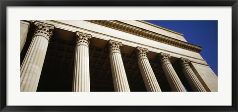 Framed Low angle view of a building, 30th Street Station, Philadelphia, Pennsylvania Print