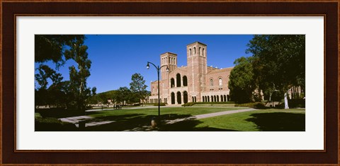 Framed Facade of a building, Royce Hall, City of Los Angeles, California, USA Print