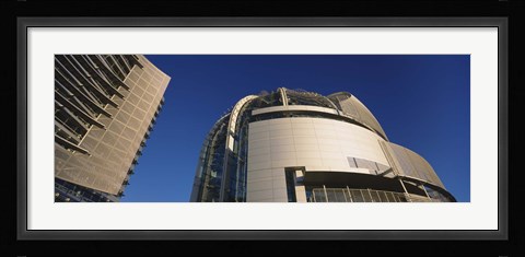 Framed Low angle view of a city hall, Downtown San Jose, Silicon Valley, California Print