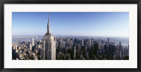Framed Empire State Building, New York City, New York State, USA Print