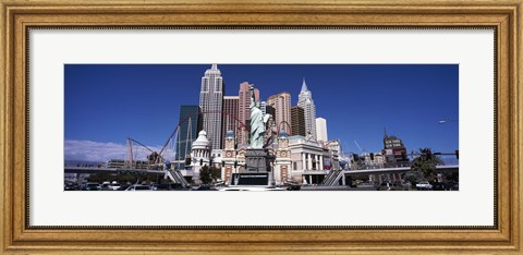 Framed New York New York Hotel, The Las Vegas Strip Print