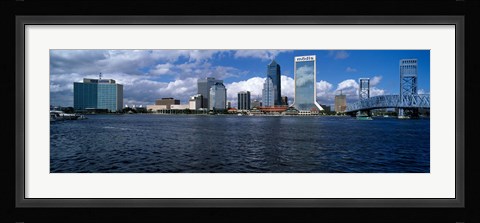 Framed St. John's River, Jacksonville, Florida Print