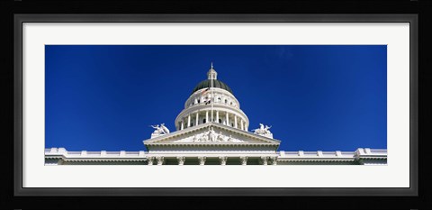 Framed Dome of California State Capitol Building, Sacramento, California Print
