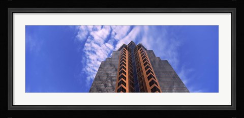 Framed Low angle view of an office building, Sacramento, California Print