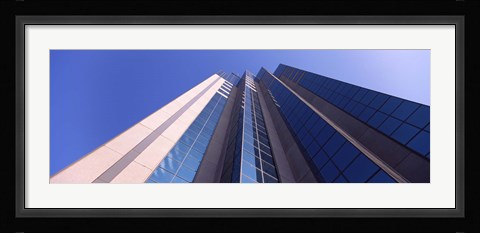 Framed Low angle view of a skyscraper, Sacramento, California Print