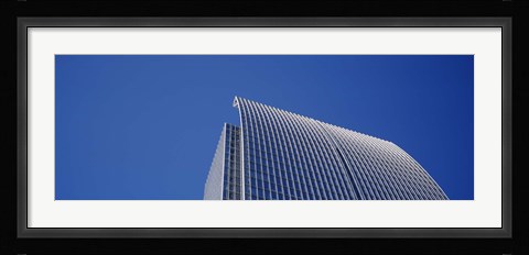 Framed High section view of a building, Symphony Tower, 1180 Peachtree Street, Atlanta, Fulton County, Georgia, USA Print