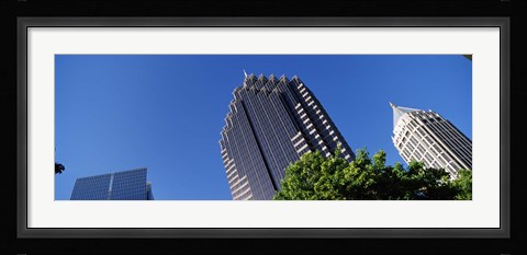 Framed Atlanta Skyscrapers, Georgia Print