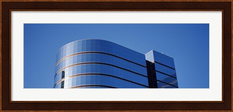 Framed High section view of a building, Midtown plaza, Atlanta, Fulton County, Georgia, USA Print
